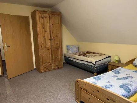Dreibettzimmer im Rittergut Einöd in Thüringen