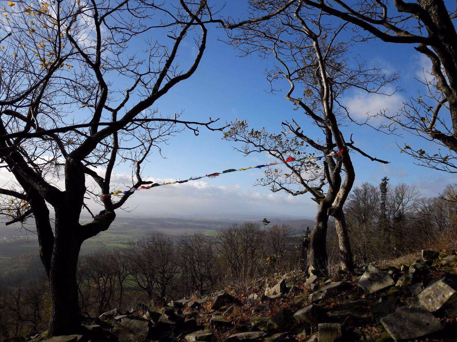 Gleichberge Aussicht